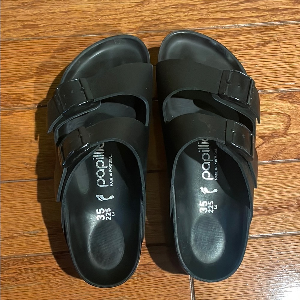 Birkenstock Leather Platform Sandals Size 5